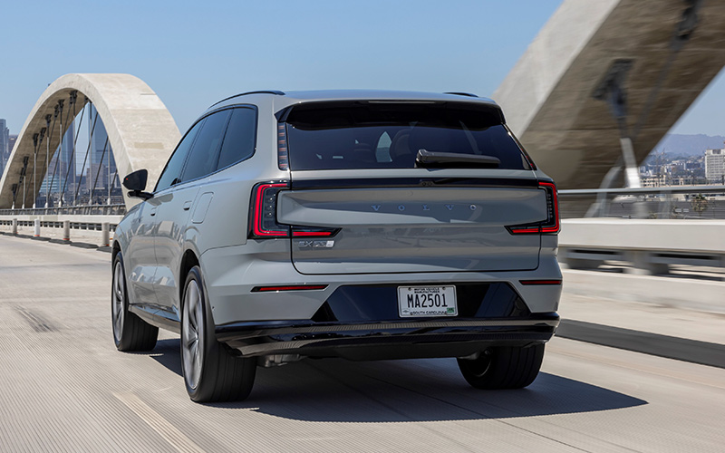 Volvo EX90 Heck Hinten